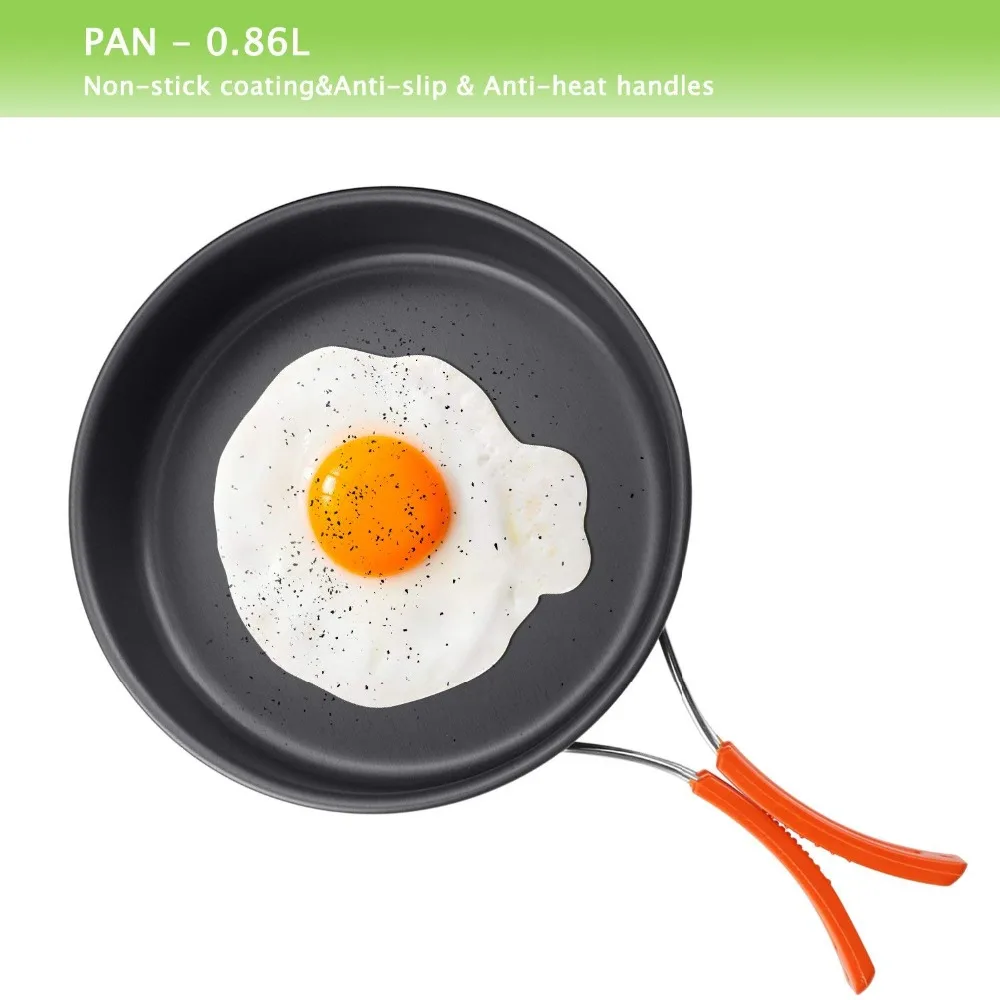 Походная посуда набор для приготовления пищи на открытом воздухе портативные