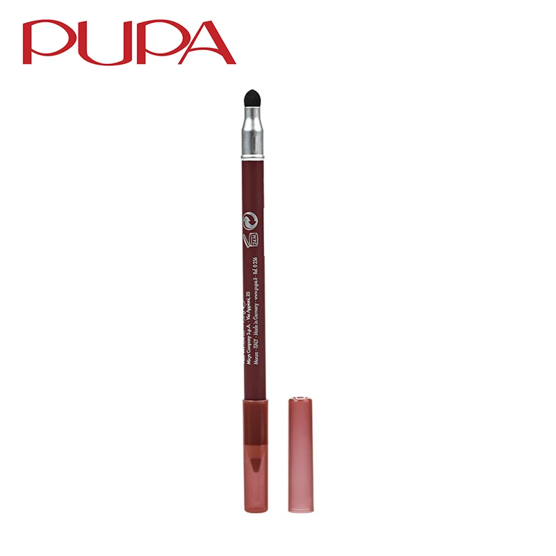 Контурный карандаш для губ с аппликатором растушёвки PUPA TRUE LIPS. True Lips очерчивает