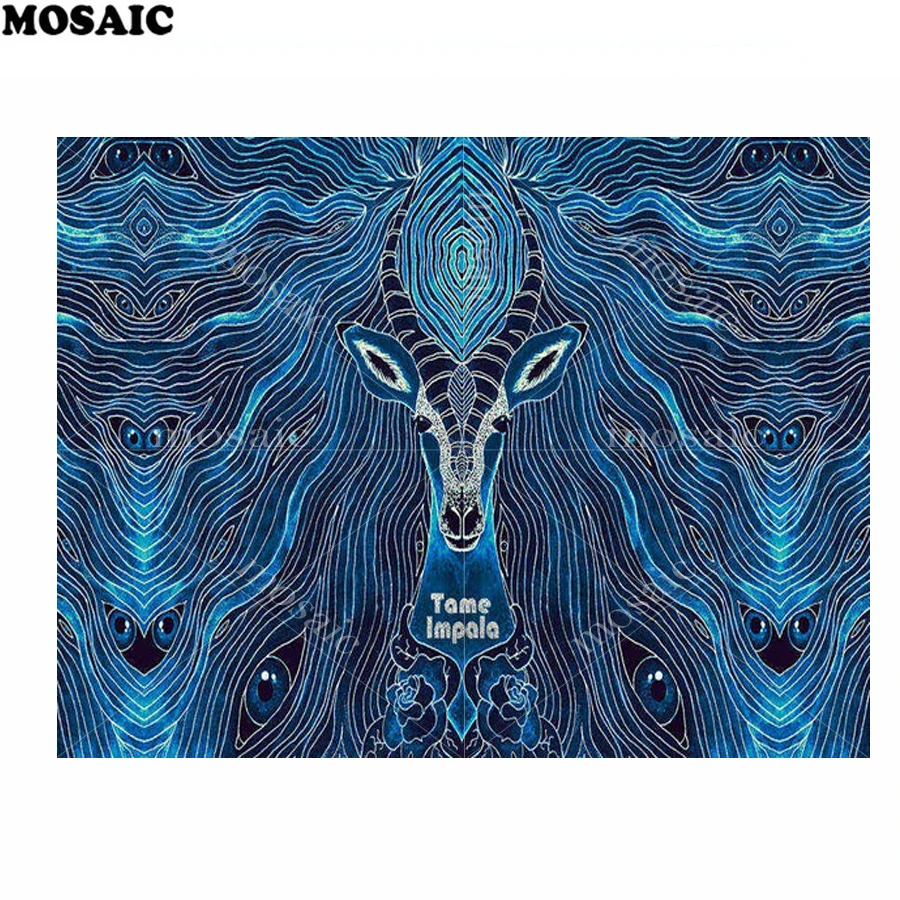 

Вышивка 5D, алмазная живопись, вышивка крестиком, олень, полная вышивка своими руками, алмазная живопись, фантазия, искусство, мозаика, узор, с...