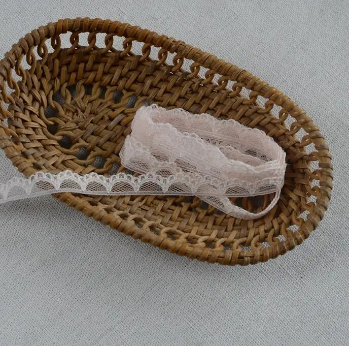 10 метров светильник-розовый кружево лента тесьма кружевная отделка Ткань DIY