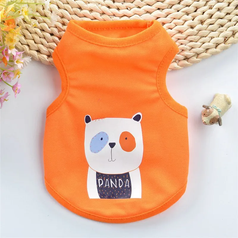 Одежда с динозавром Kawaii рубашка милой собакой летняя одежда для собак XXS из
