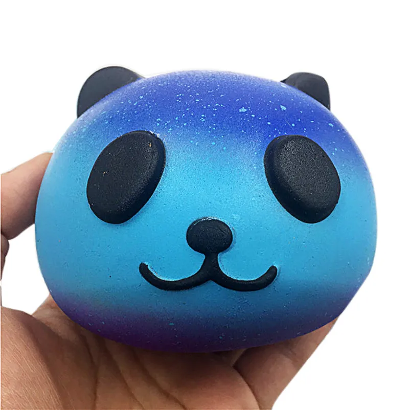 Galaxy милые 10 см панды мягкие игрушки для детей медленно восстанавливающие форму