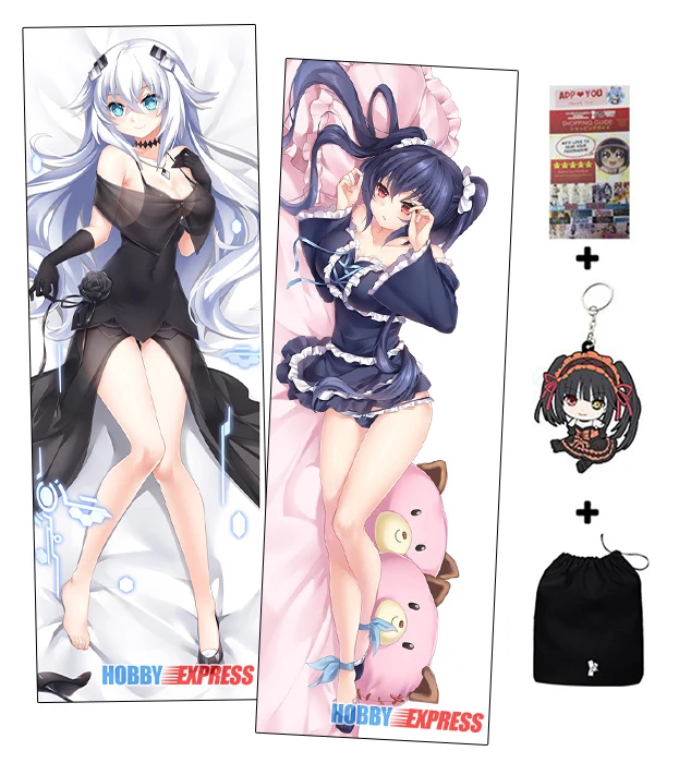 Хобби Express Dakimakura японский отаку Waifu обниматься тела Чехол Neptunia Noire ADP18111