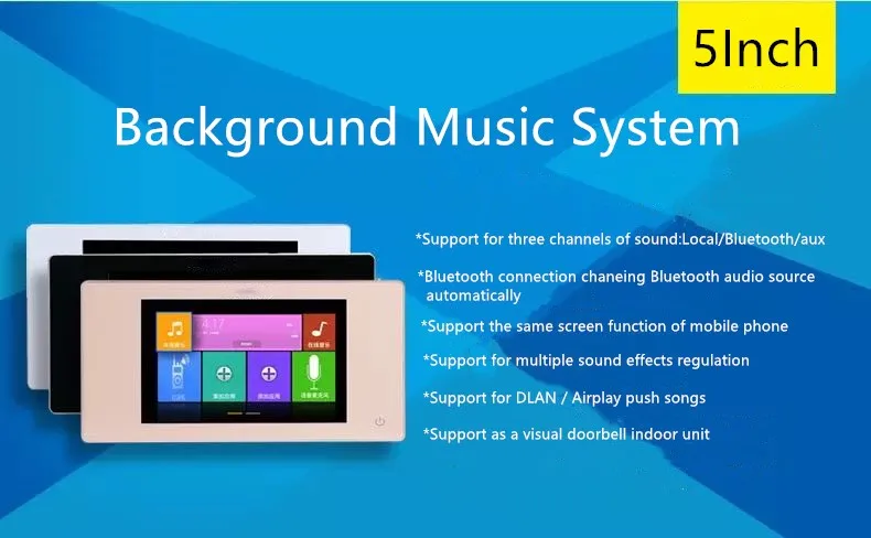 Дома Театр Системы Player 5 дюймов Audio Surround Sound 4 ядра цифровой стерео дома Кино 0 и 2 шт.