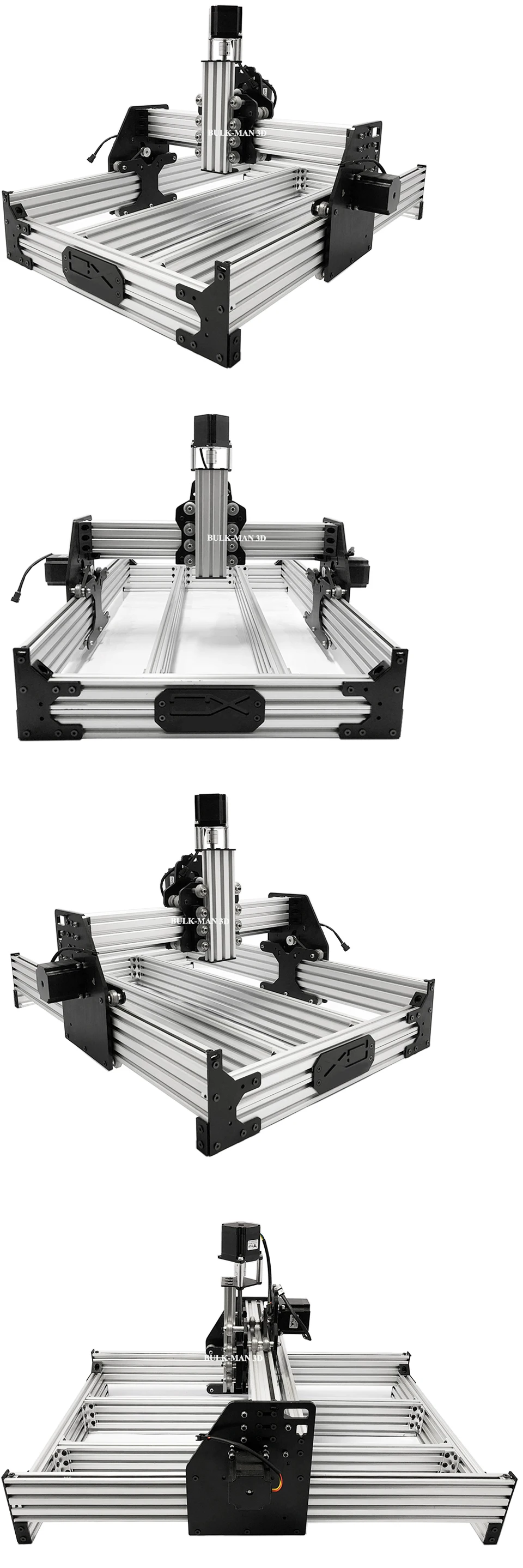 Маршрутизатор OX cnc Kit 1*1 м 4 оси деревообрабатывающий гравировальный станок Настольный DIY ленточный приводной комплект с 175 унций* в Nema23 шаговые двигатели