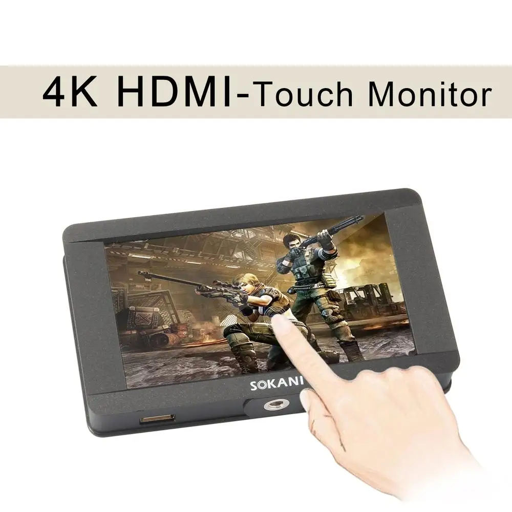 Sokani SK-5 5 &quot4K Поддержка сигнала сенсорный экран монитор HDMI-совместимый с камерой