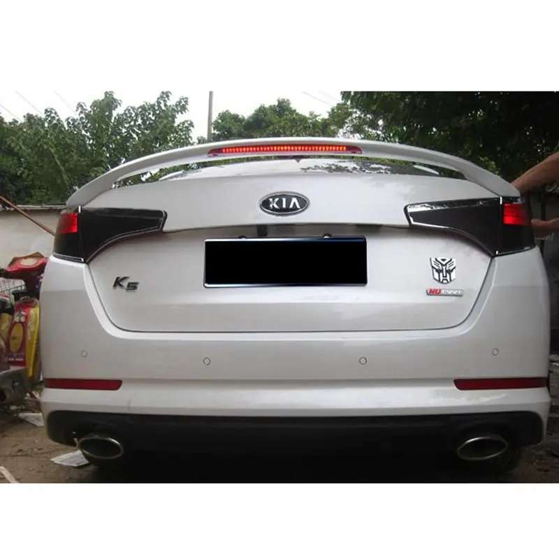 Спойлер для Kia Optima K5 высококачественный АБС пластик праймер на заднее крыло
