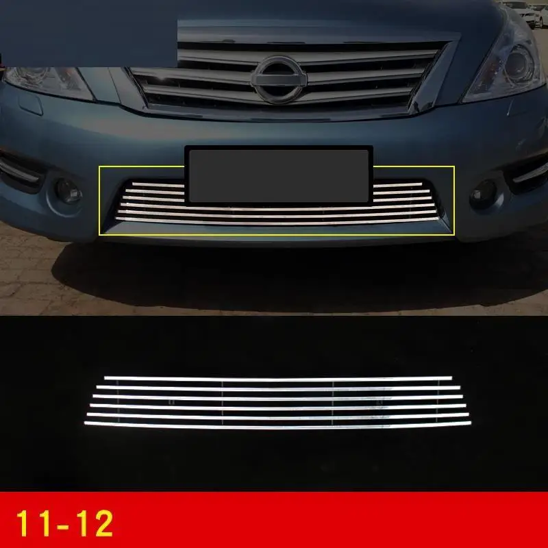 Grille exterior promote auto chromium trim mouldings parts modification decoration car styling 11 12 FOR Nissan Teana | Автомобили и