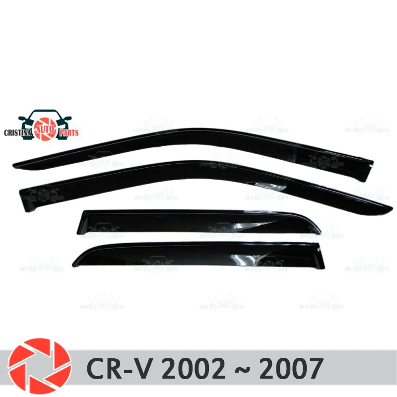 Дефлектор окна для Honda CR V 2002 ~ 2007 дефлектор от дождя Защита грязи Стайлинг