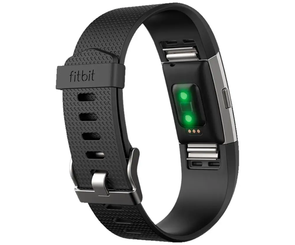 Браслет FITBIT CHARGE 2 Черный Серебряный Размер S | Электроника