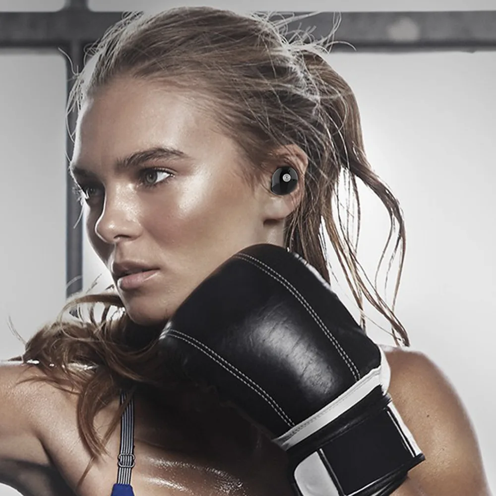 

YMY IP010 TWS Bluetooth Earbuds with Built-in Mic and Charging Case for iPhone iPad and Universal Android Phones