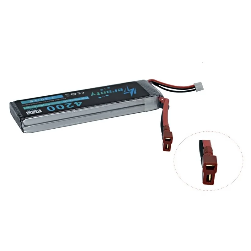 3 шт./лот MAX 50C 2S 7 4 V 4200mAh LiPo батарея для RC самолета вертолета автомобиля лодки 4200mah