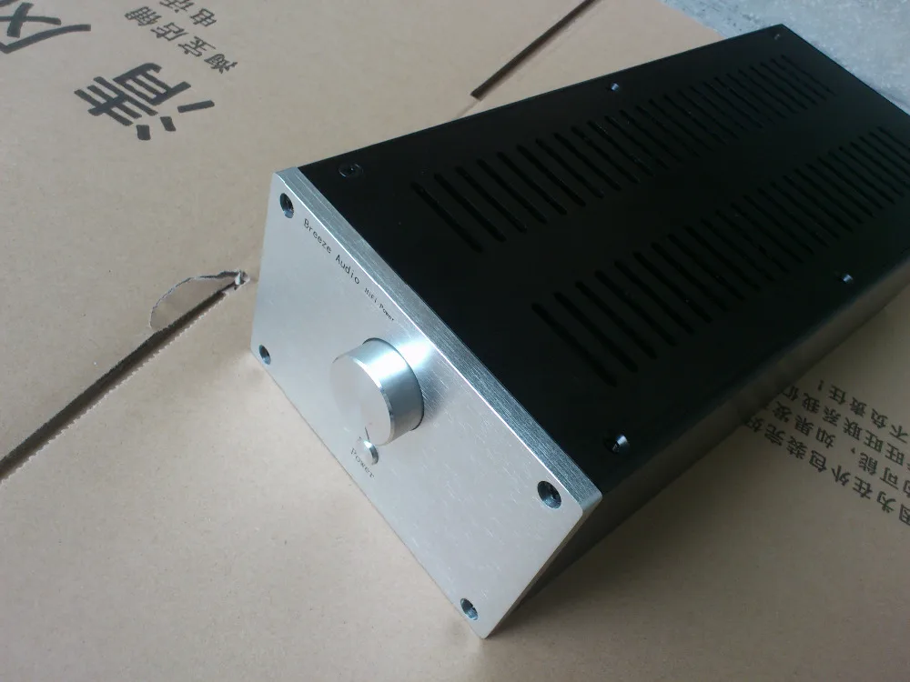BZ1409C алюминиевый чехол с отверстия для охлаждения DIY корпус аудио усилитель корпус предварительного усилителя корпус 145 мм* 90 мм* 311 мм