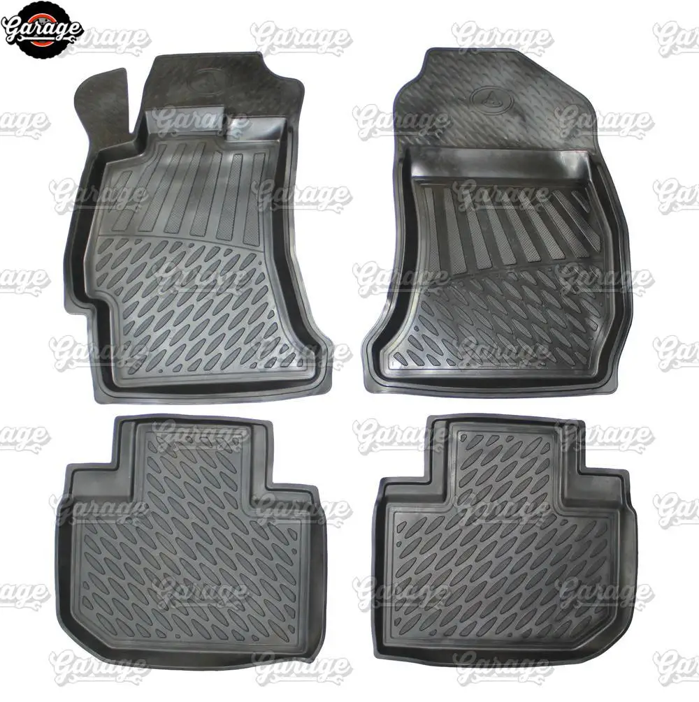 Автомобильные коврики, чехол для Subaru Forester 3, резина 2008-2011, 1 комплект/4 шт. или 2 шт., аксессуары для защиты ковров