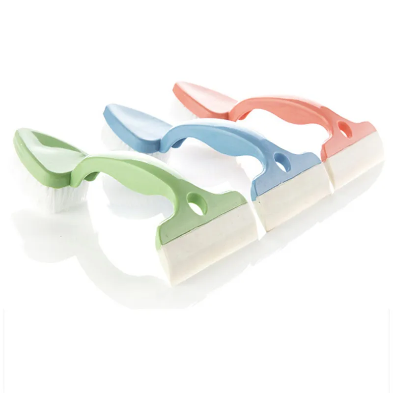 Щетка для ванной комнаты с двумя головками Магнитная щетка мытья стекла