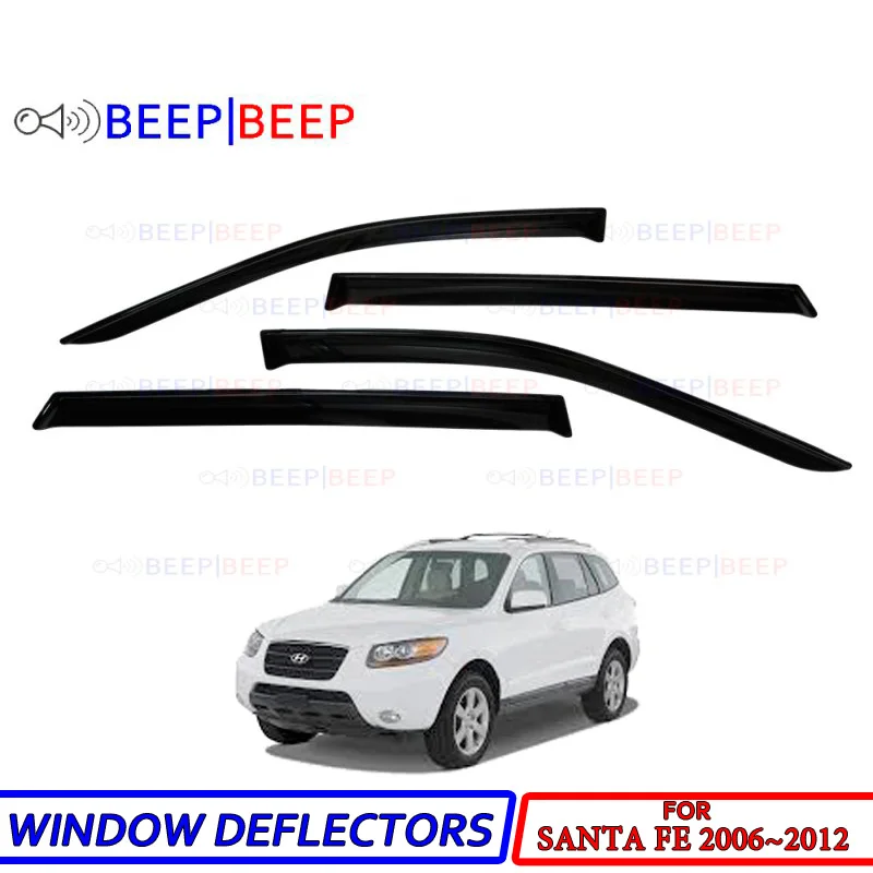 Дефлекторы автомобильных окон для Hyundai Santa Fe 2006 ~ 2012 автомобильный дефлектор