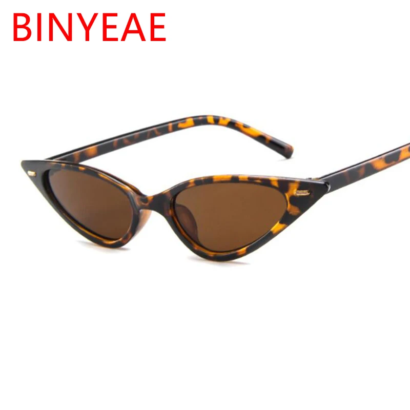 Очки солнцезащитные CatEye Женские Треугольные тонкие прозрачные солнечные очки