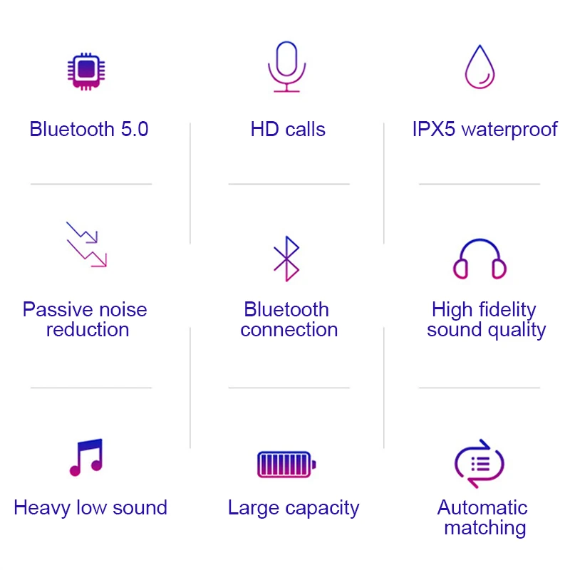 Наушники-вкладыши TWS Bluetooth 5 0 XG12 наушники стерео Беспроводной Airdots hi-fi звук