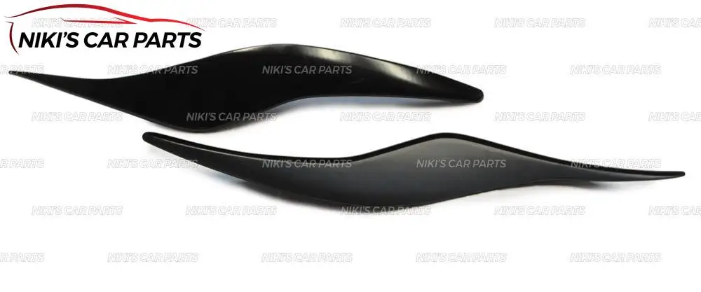 Eyebrows on headlights case for Ford Mondeo 2007-2014 ABS plastic cilia eyelash molding decoration car styling tuning | Автомобили и