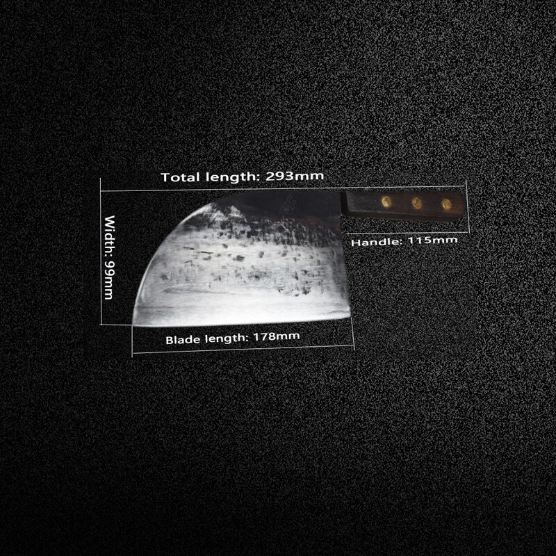 Фирменный кухонный нож повара ручной работы ковка для резки убоя японский из