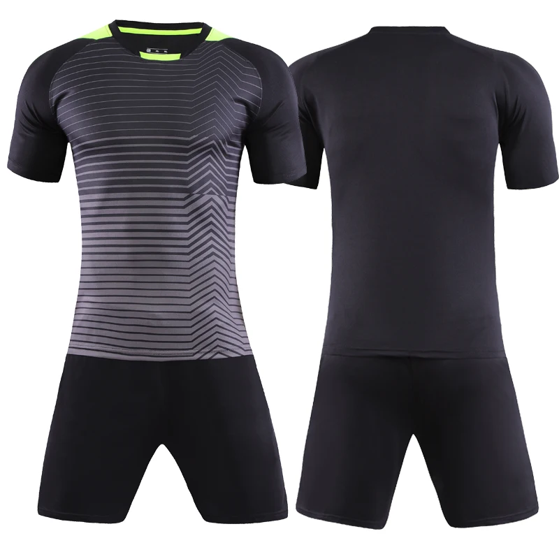 Мужская короткая футболка Camiseta тренировочный комплект футбольной формы для