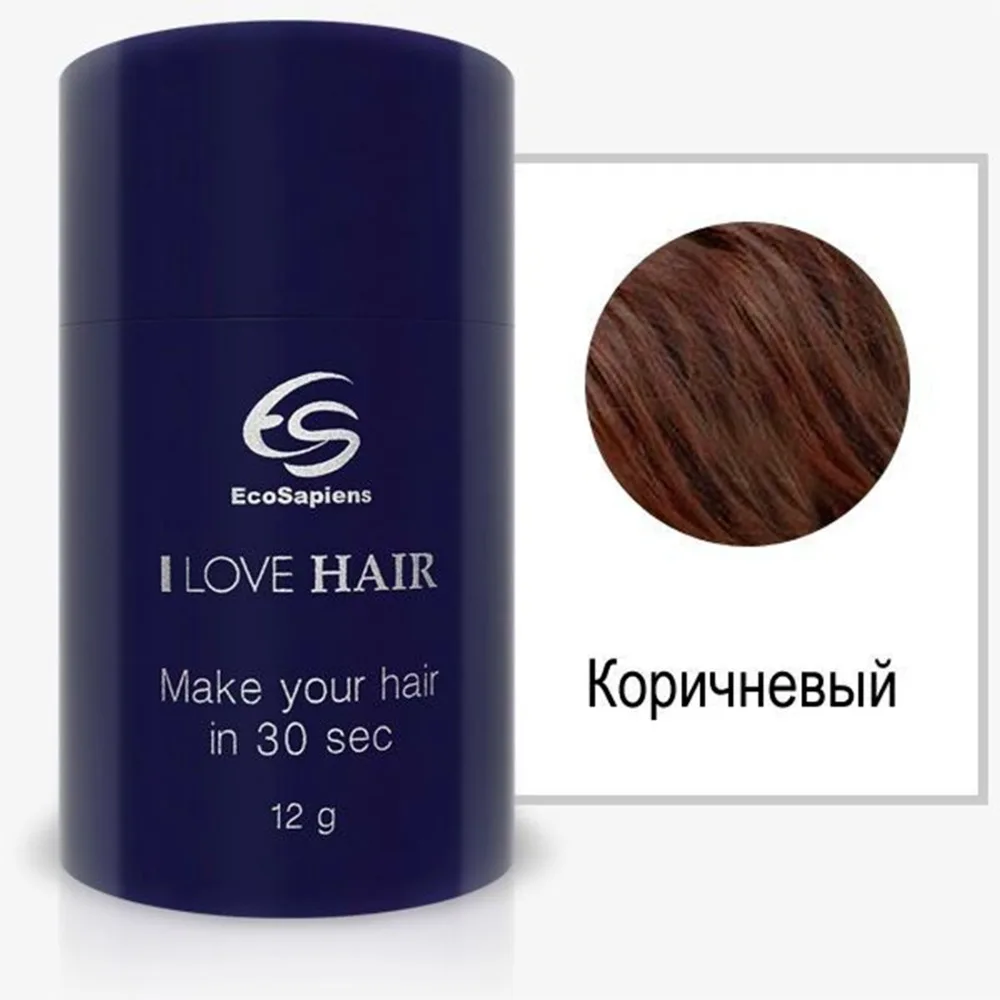 I Love Hair загуститель волос (коричневый) cредство для скрытия залысин Ecosapiens ELSA0104