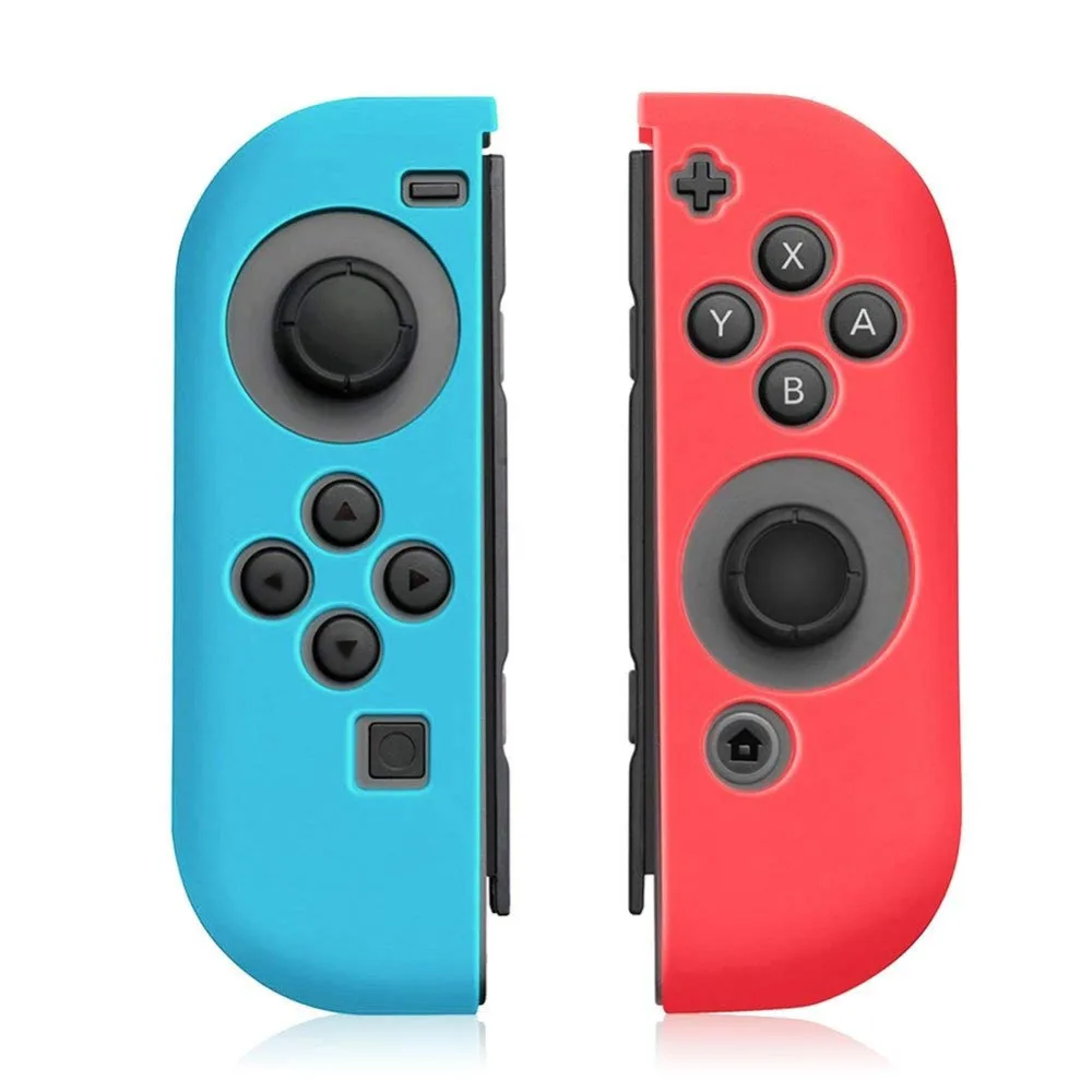 Силиконовый чехол для Nintendo Switch Cover Joycon Case мягкий контроллер оболочка консоль