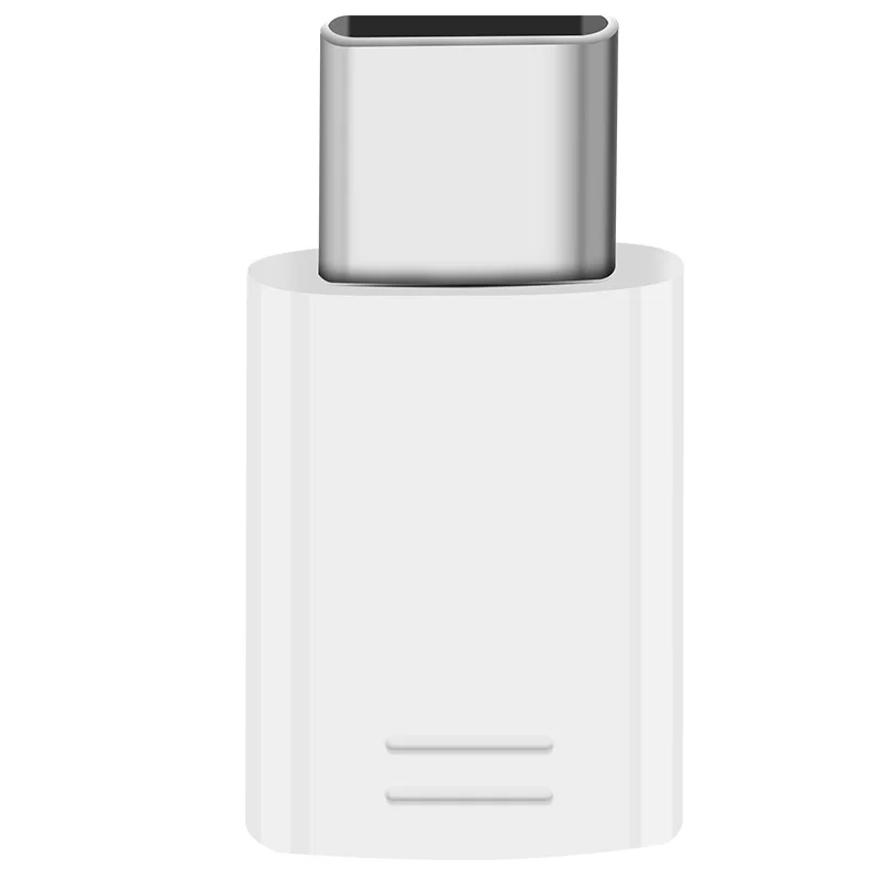 One white adapter Samsung S9 S8 plus Micro USB к usb type C адаптер конвертер Note8 C5 C7 C9 pro S8 активный Note 9 8 FE ноутбук 10 - Цвет: One white adapter