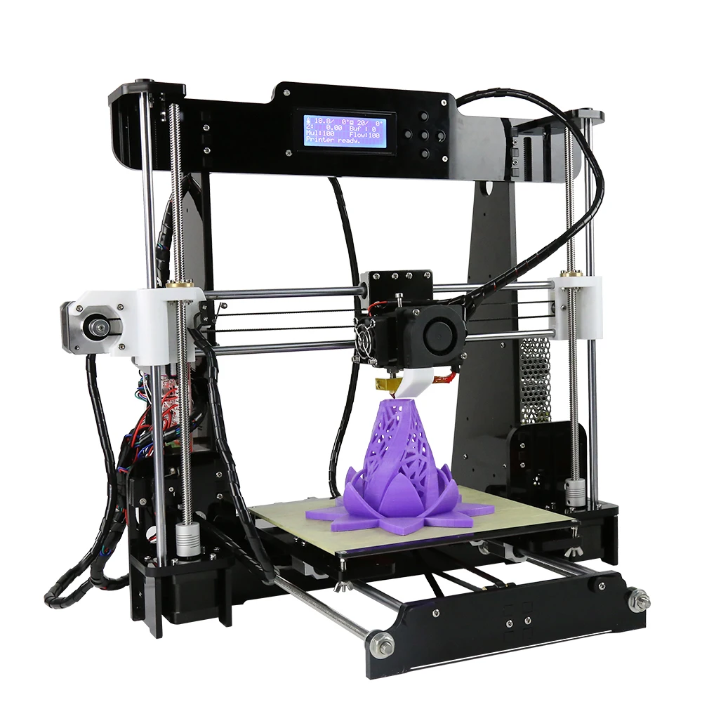 Anet A8 A6 A2 3d принтер s высокая точность i3 DIY 3D печатная машина Diy Набор самостоятельная сборка 2004/12864 ЖК-экран 3d принтер наборы