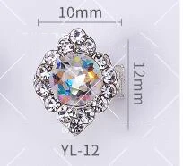 pattern 12 1 шт. вращающиеся 3D сплав для дизайна ногтей ювелирные изделия горный хрусталь Шарм DIY украшения для ногтей спиннинг кристалл украшения для ногтей, Y - Цвет: pattern 12