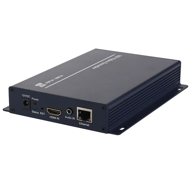 Бесплатная доставка HEVC H.265 & H.264 HDMI over IP потоковый кодировщик 1080p @ 60fps для IPTV