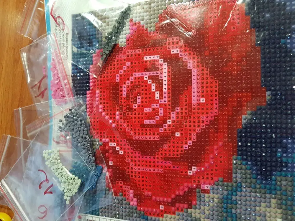 Meian, полный 5D DIY алмазная живопись, цветок розы, вышивка крестом, 3D, Алмазная мозаика, рукоделие, рукоделие, алмазная вышивка, подарок, картина