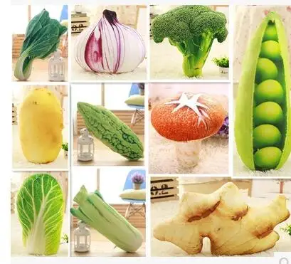 50 см фрукты овощи плюшевая подушка мягкие куклы Растения 3D Картофельная капуста