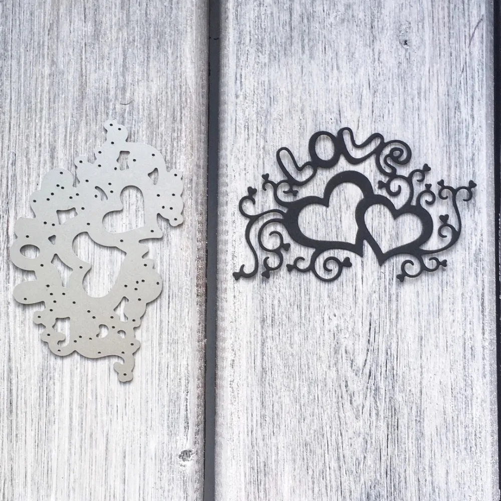 ArtScrap любовь металлические штампы трафареты для DIY скрапбукинга карты