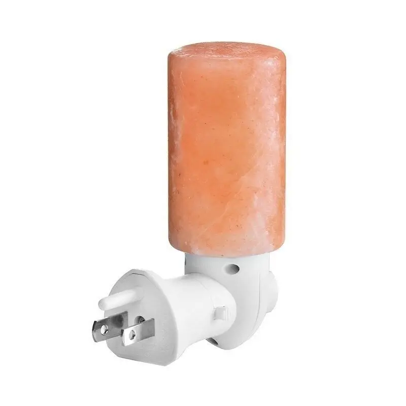 Rotatable Mini Himalayan Salt Night Light Cylinder Shape Wall Lamp Bedside Bedroom Home Decor Novelty Lighting | Лампы и освещение