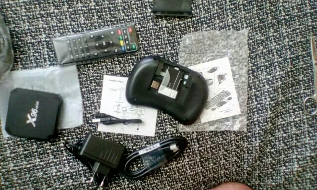 Vontar X96 мини Android ТВ-приставка Amlogic S905W четырехъядерный 2,4G WiFi X96mini Android 7,1 смарт-приставка 4K медиаплеер