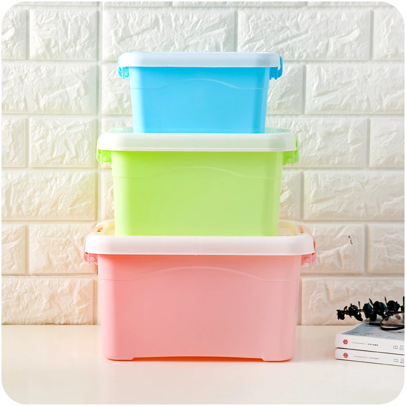 Пластиковая ручка конфетного цвета с крышкой и емкостью для хранения E069