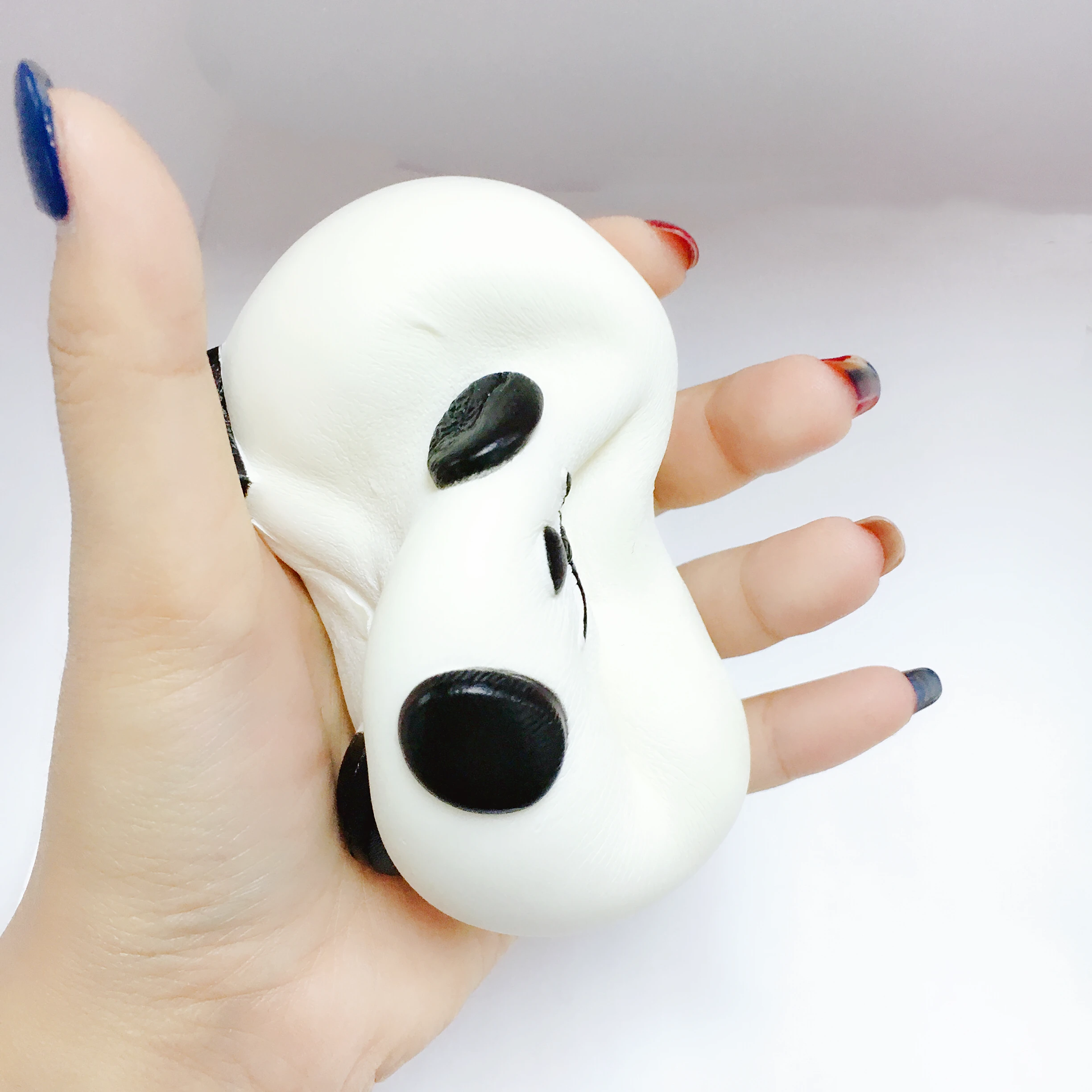 2018 новый бренд jumbo мягкими 9 см Симпатичные emoji Face Panda хлеб замедлить рост ремни