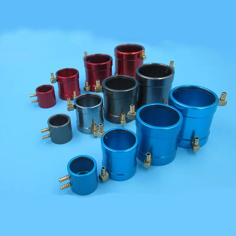 Куртка с водяным охлаждением двигателя B20/B28/B36/B40, алюминиевая Втулка с водяным охлаждением для радиоуправляемых бесколлекторных бензиновых реактивных лодок, 2 шт.