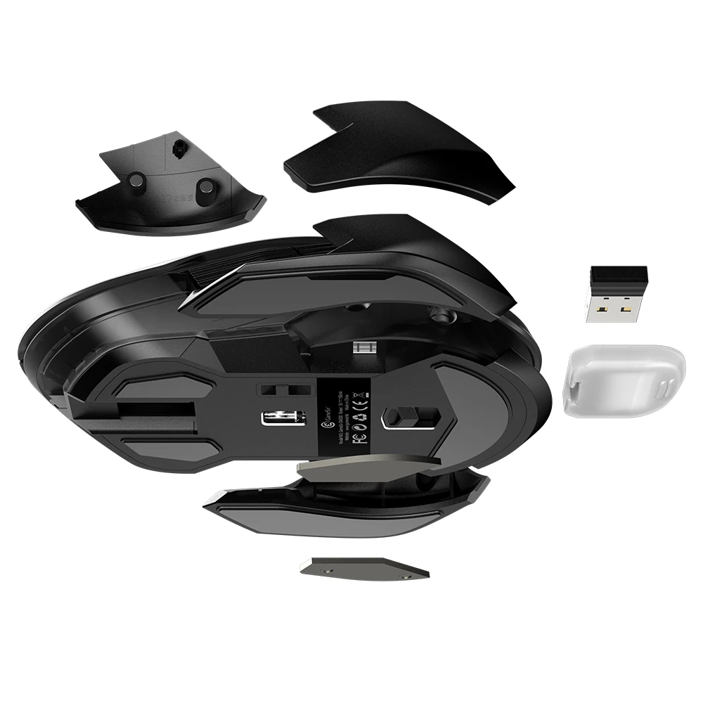 GameSir GM300 Съемная Беспроводная игровая мышь 16000 dpi RGB цвет Высокая точность/скорость игровая мышь Бесшумная для ПК/macOS