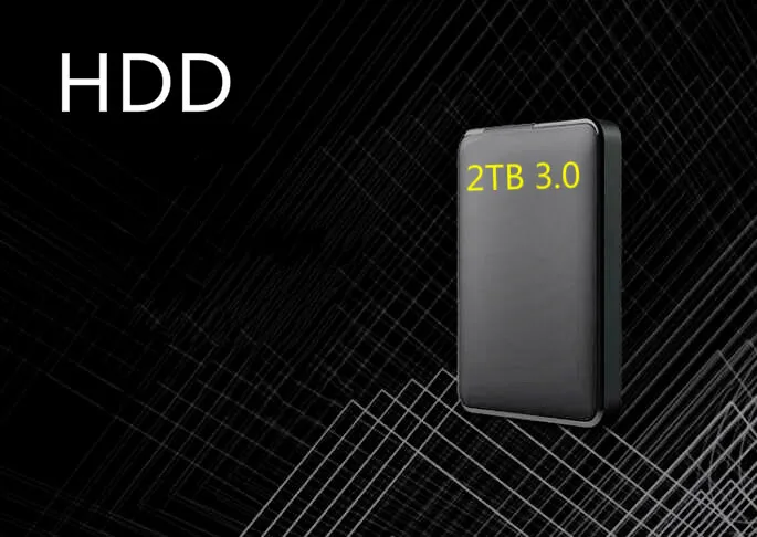 Горячий элемент портативный мобильный жесткий диск HD высокой емкости 1 B 2TB SATA USB 3 0