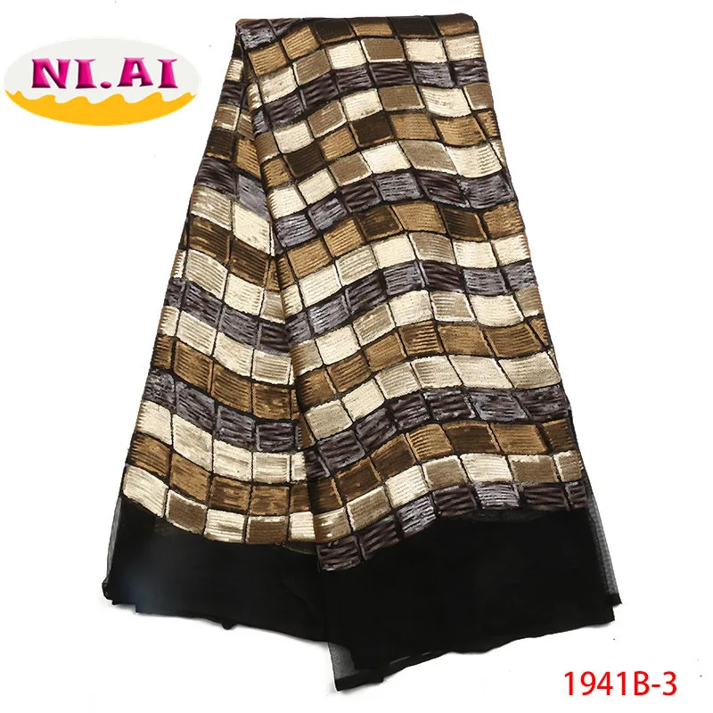 Африканские блестки кружевная ткань 2018 высококачественное кружево французская