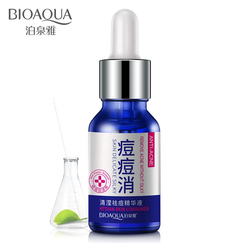 Горячие BIOAQUA уход за кожей лечение акне лица против удаления отбеливающий гель