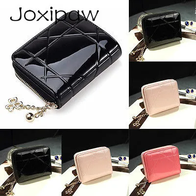 

Fashion Women Leather Small Wallet Lady Card Holder Zip Coin Purse Bag Joxipaw