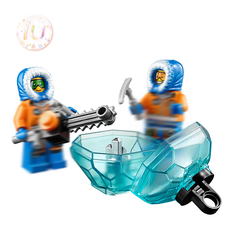 Legoings City Series The Arctic Outpost Набор строительных блоков BELA 10440 подарки на день рождения