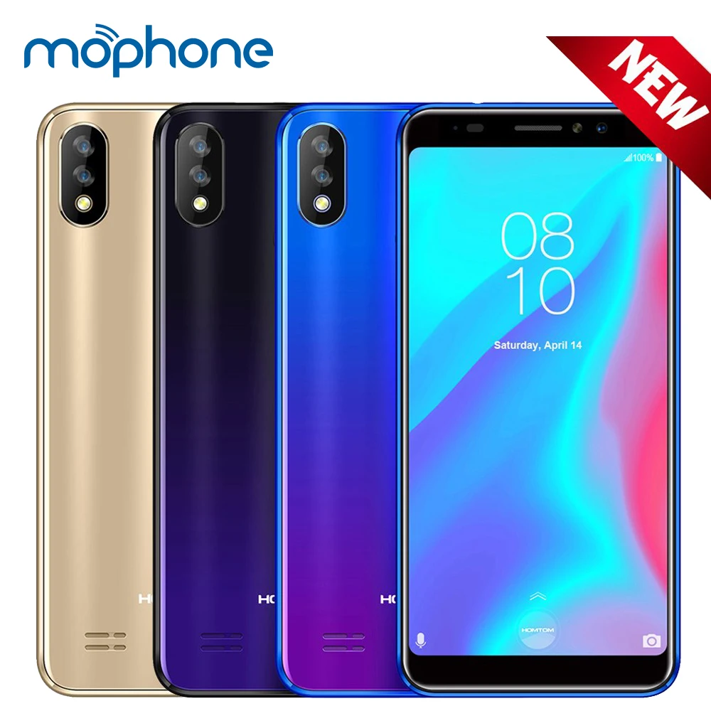 HOMTOM C8 мобильный телефон 5 &quot18:9 полный дисплей Android 8 1 MT6739 четырехъядерный 2 ГБ + 16