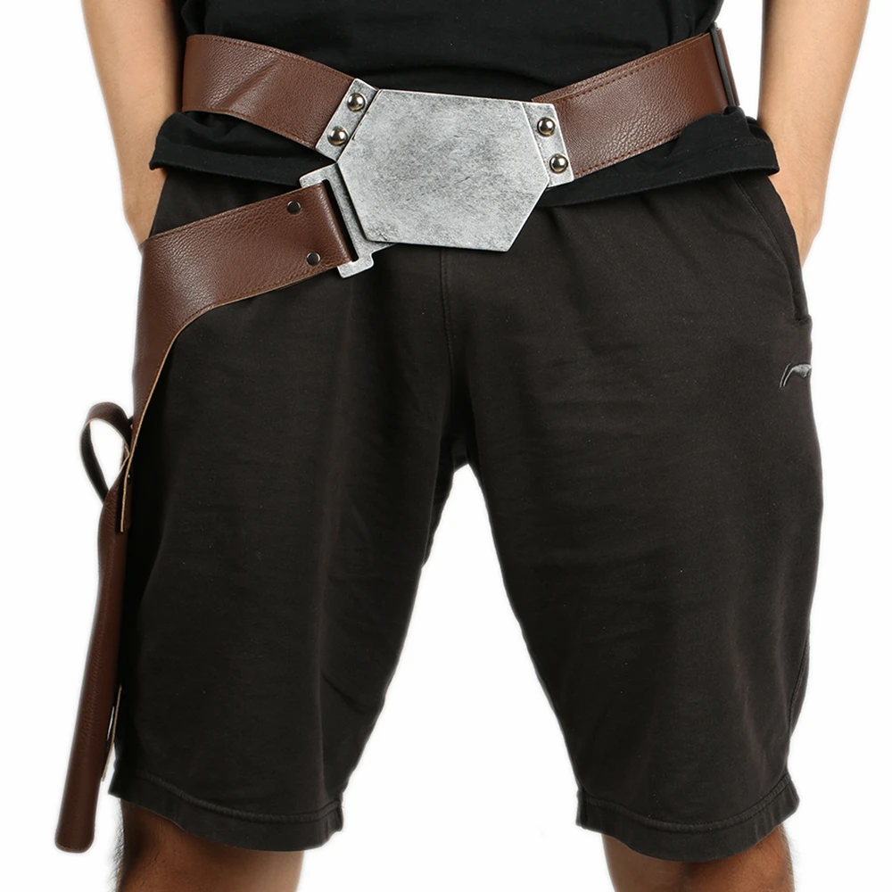 XCOSER Han Solo Belt The Force Awakens косплей костюм PU кобура пояс реквизит Регулируемый Хэллоуин косплей костюм реквизит