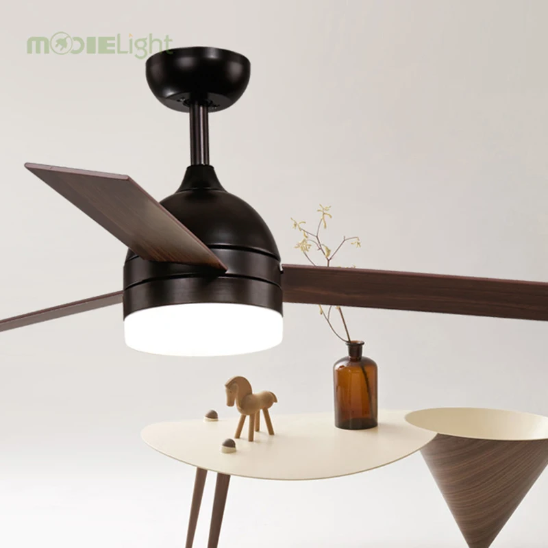 Mooielight LED Ретро Декор Энергоэффективные потолочные вентиляторы с пультом