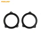 FEELDO 2 шт., автомобильные задние колонки, разделительные коврики, адаптер для BMW 5, Mediant, от задней двери до 4 