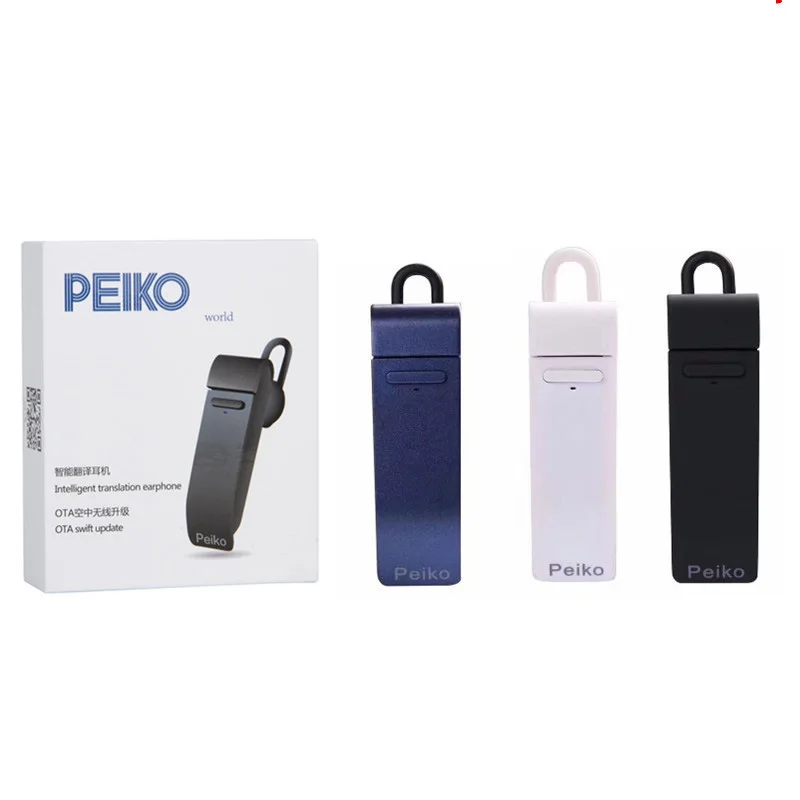 Умный переводчик наушники беспроводная bluetooth гарнитура высококачественный